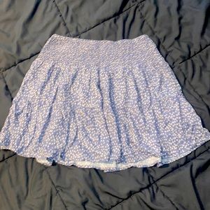Urban Romantics blue polka dot skirt. Size M. NWOT